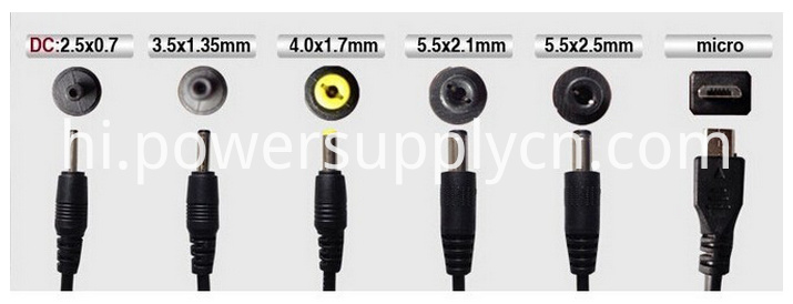24v 0.5a पावर एडॉप्टर डीसी केबल 24v 0.5a power adapter dc cable